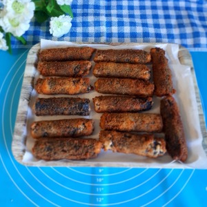 Рыбные трубочки в листах нори Рыбные трубочки в листах нори