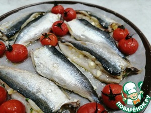 Салака или сардина фаршированная брынзой Салака или сардина фаршированная брынзой