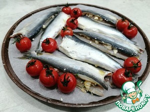 Салака или сардина фаршированная брынзой Салака или сардина фаршированная брынзой