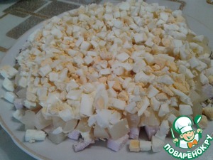 Салат "Ананасы под шубой"