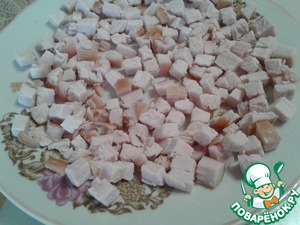 Салат "Ананасы под шубой"