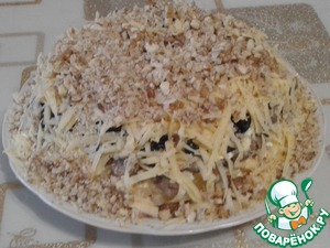 Салат "Ананасы под шубой"