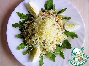 Салат "Цезарь" с семгой Салат "Цезарь" с семгой