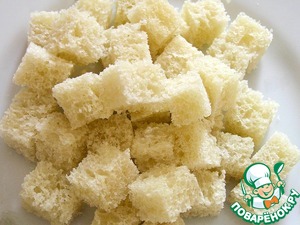 Салат "Цезарь" с семгой Салат "Цезарь" с семгой