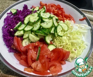 Салат. Две пекинские капусты и … Салат. Две пекинские капусты и …