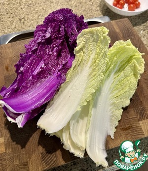 Салат. Две пекинские капусты и … Салат. Две пекинские капусты и …