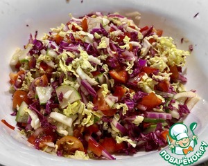 Салат. Две пекинские капусты и … Салат. Две пекинские капусты и …