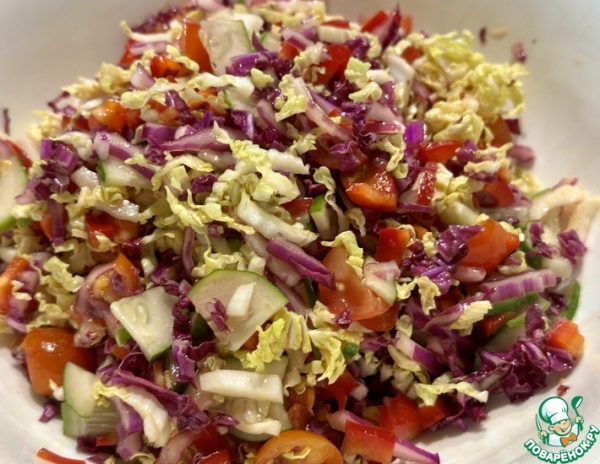 Салат. Две пекинские капусты и … Салат. Две пекинские капусты и …