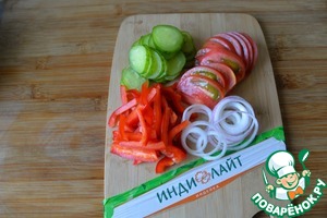 Салат "Глехурад" с индейкой Салат "Глехурад" с индейкой