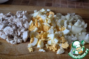 Салат "Гнездо глухаря" диетический Салат "Гнездо глухаря" диетический