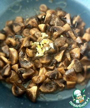 Салат. Грибы и фасоль с постным майонезом