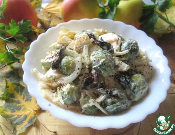 Салат из брюссельской капусты Салат из брюссельской капусты