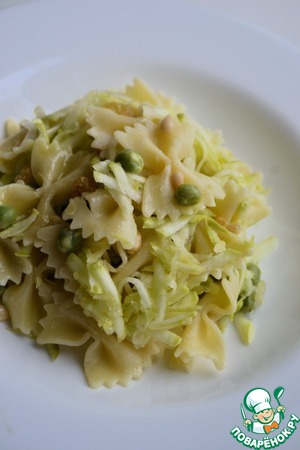 Салат из кабачков и "бабочек" Салат из кабачков и "бабочек"