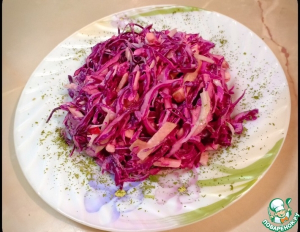 Салат из капусты с сыром чечил Салат из капусты с сыром чечил