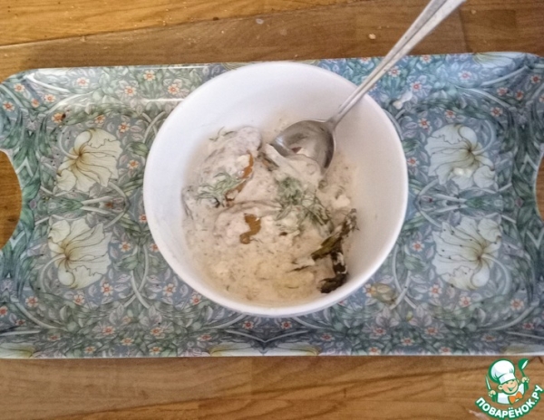 Салат из картофеля, спаржи и миндаля