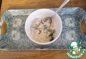 Салат из картофеля, спаржи и миндаля