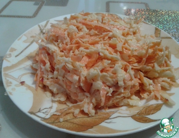 Салат из корневого сельдерея