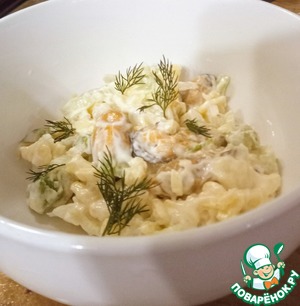 Салат из мидий Салат из мидий