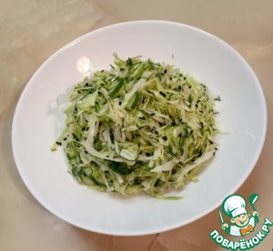 Салат из молодой капусты с уксусом Салат из молодой капусты с уксусом