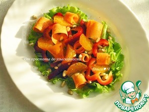 Салат из моркови с мандаринами Салат из моркови с мандаринами