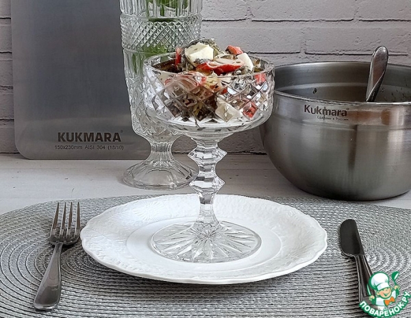 Салат из морской капусты