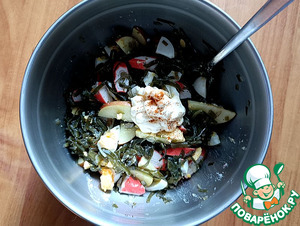 Салат из морской капусты