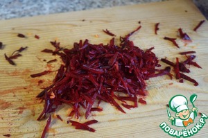 Салат из овощей и яблока «Рубиновый» Салат из овощей и яблока «Рубиновый»