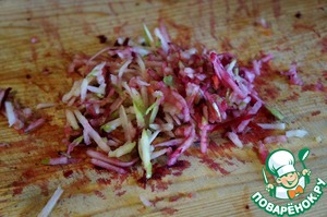 Салат из овощей и яблока «Рубиновый» Салат из овощей и яблока «Рубиновый»