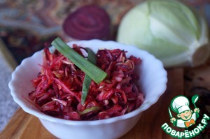 Салат из овощей и яблока «Рубиновый» Салат из овощей и яблока «Рубиновый»