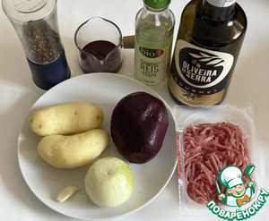 Салат из свеклы и картофеля Салат из свеклы и картофеля