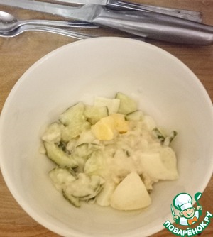 Салат из трёх ингредиентов