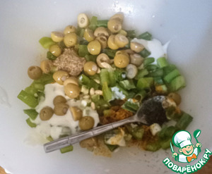 Салат из тунца и фасоли Салат из тунца и фасоли