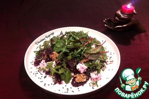 Салат из запеченной свеклы для влюбленных Салат из запеченной свеклы для влюбленных
