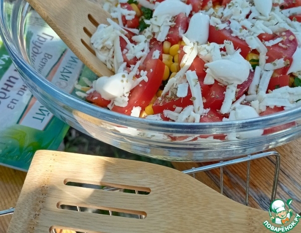 Салат "Яркие краски для пикника" Салат "Яркие краски для пикника"