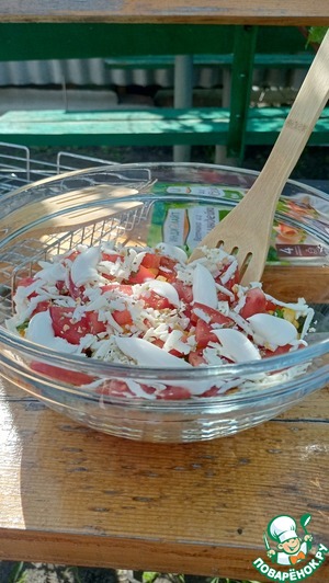 Салат "Яркие краски для пикника" Салат "Яркие краски для пикника"