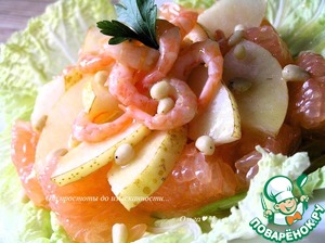 Салат "Коралловый жемчуг" Салат "Коралловый жемчуг"