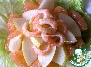 Салат "Коралловый жемчуг" Салат "Коралловый жемчуг"