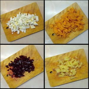 Салат "Красная роза" Салат "Красная роза"