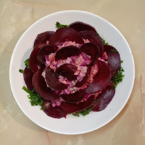 Салат "Красная роза" Салат "Красная роза"