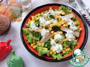 Салат "Лютики-цветочки" Салат "Лютики-цветочки"