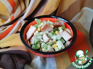 Салат "Лютики-цветочки" Салат "Лютики-цветочки"