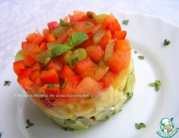 Салат "Мартовский фьюжн"