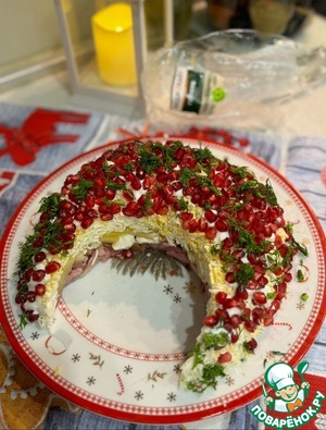 Салат "Месяц молодой"