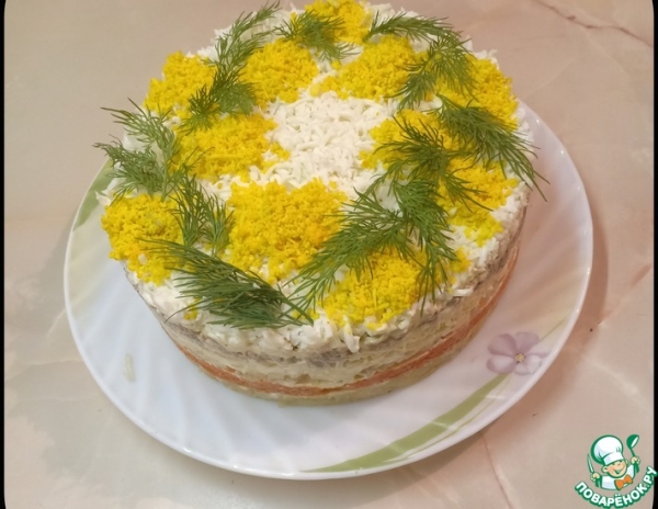 Салат "Мимоза"