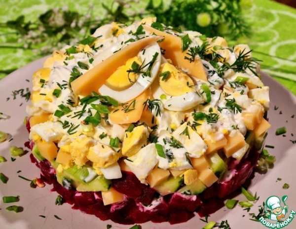 Салат на Пасхальный праздничный стол Салат на Пасхальный праздничный стол