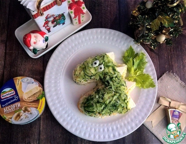 Салат "Новогодний Дракончик" Салат "Новогодний Дракончик"