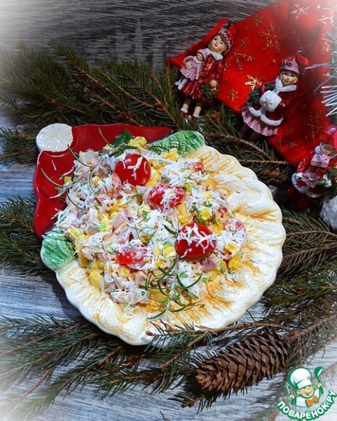 Салат "Новогодняя ярмарка" Салат "Новогодняя ярмарка"