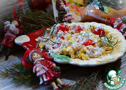 Салат "Новогодняя ярмарка" Салат "Новогодняя ярмарка"