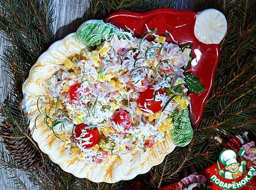 Салат "Новогодняя ярмарка" Салат "Новогодняя ярмарка"