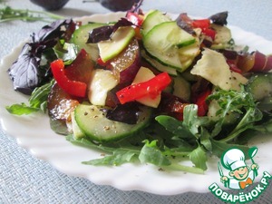 Салат овощной с морской солью Салат овощной с морской солью